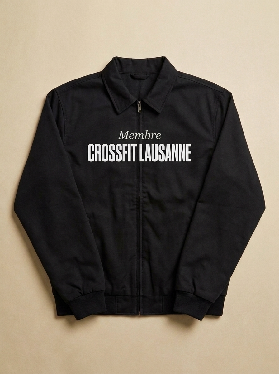 Noir - Membre - CrossFit Lausanne Veste