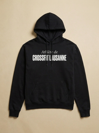 Noir - Athlete de - CrossFit Lausanne Hoodie