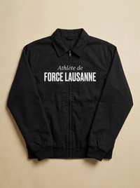 Noir - Athlete de - Force Lausanne Veste