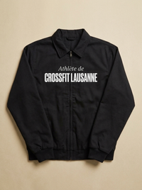 Noir - Athlete de - CrossFit Lausanne Veste