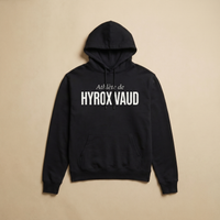 Noir - Athlete de - Hyrox Vaud Hoodie