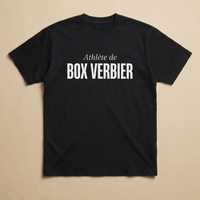 Noir - Athlete de - Box Verbier Tee