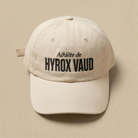 Blanc - Athlete de - Hyrox Vaud Casquette