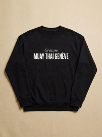 Noir - Groupe - Muay Thai Geneve Sweatshirt
