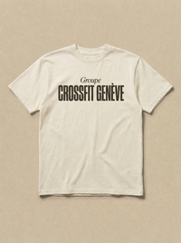 Blanc - Groupe - CrossFit Geneve Tee