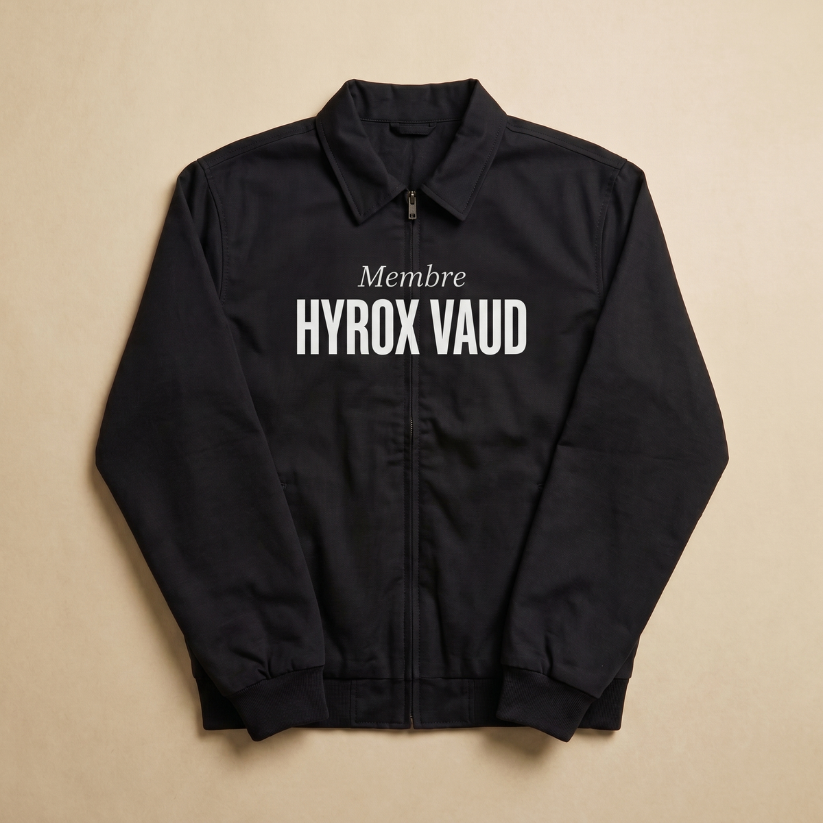 Noir - Membre - Hyrox Vaud Veste