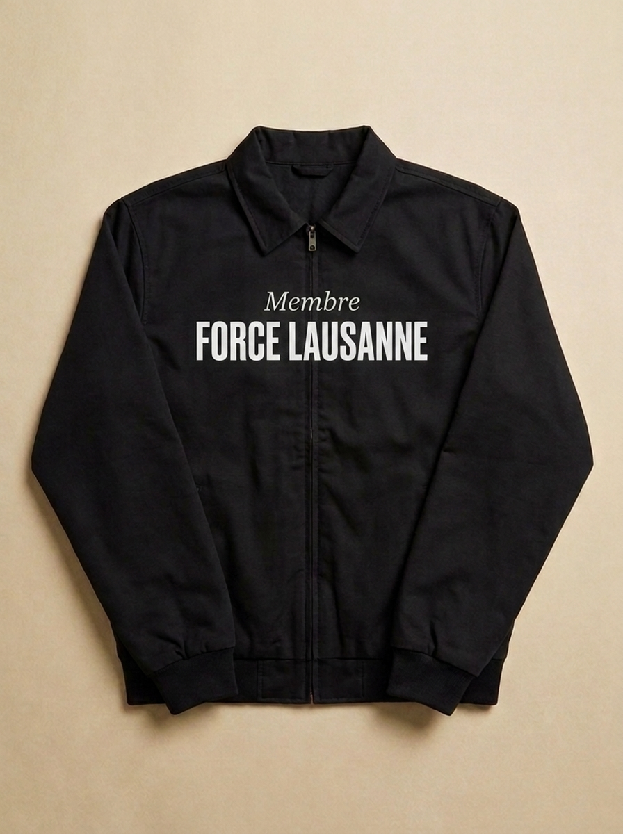 Noir - Membre - Force Lausanne Veste