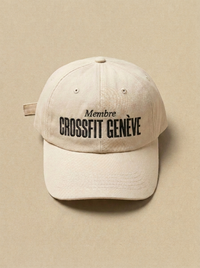 Blanc - Membre - CrossFit Geneve Casquette