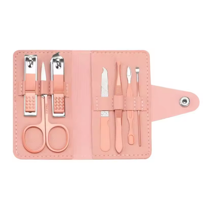 Manicuresæt med 7 dele